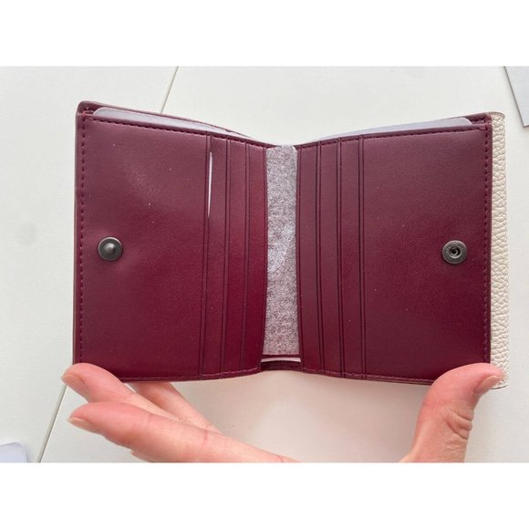 NWT COACH Tabby Small Wallet With Wildflower Print (1364) - Picture 10 of 11